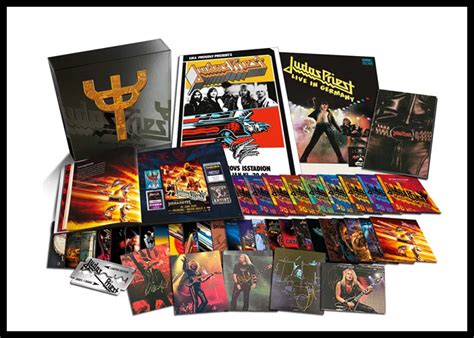 judas priest steel box collection|judas priest 50th anniversary box set.